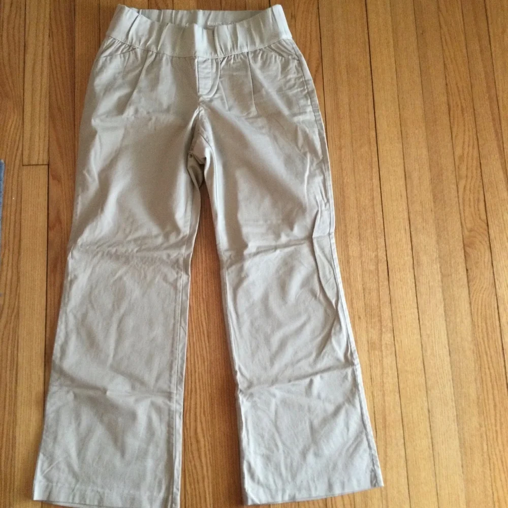 GAP Khakis Maternity Cotton Pants Slacks Size 14 Inseam 32”